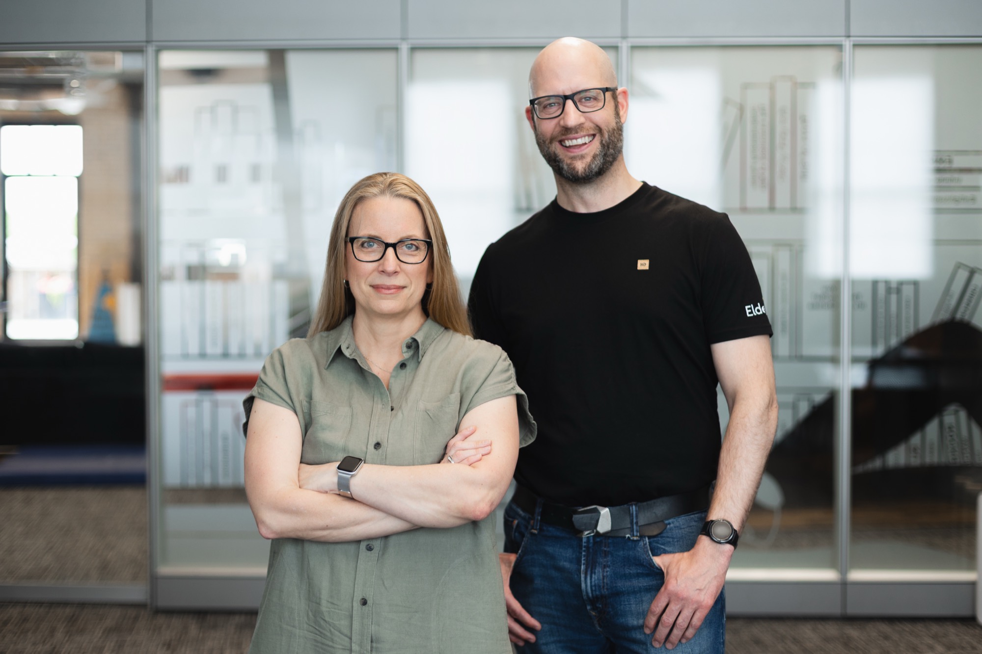 Jacqui Murphy and Mike Kirkup, co-founders of Elderella